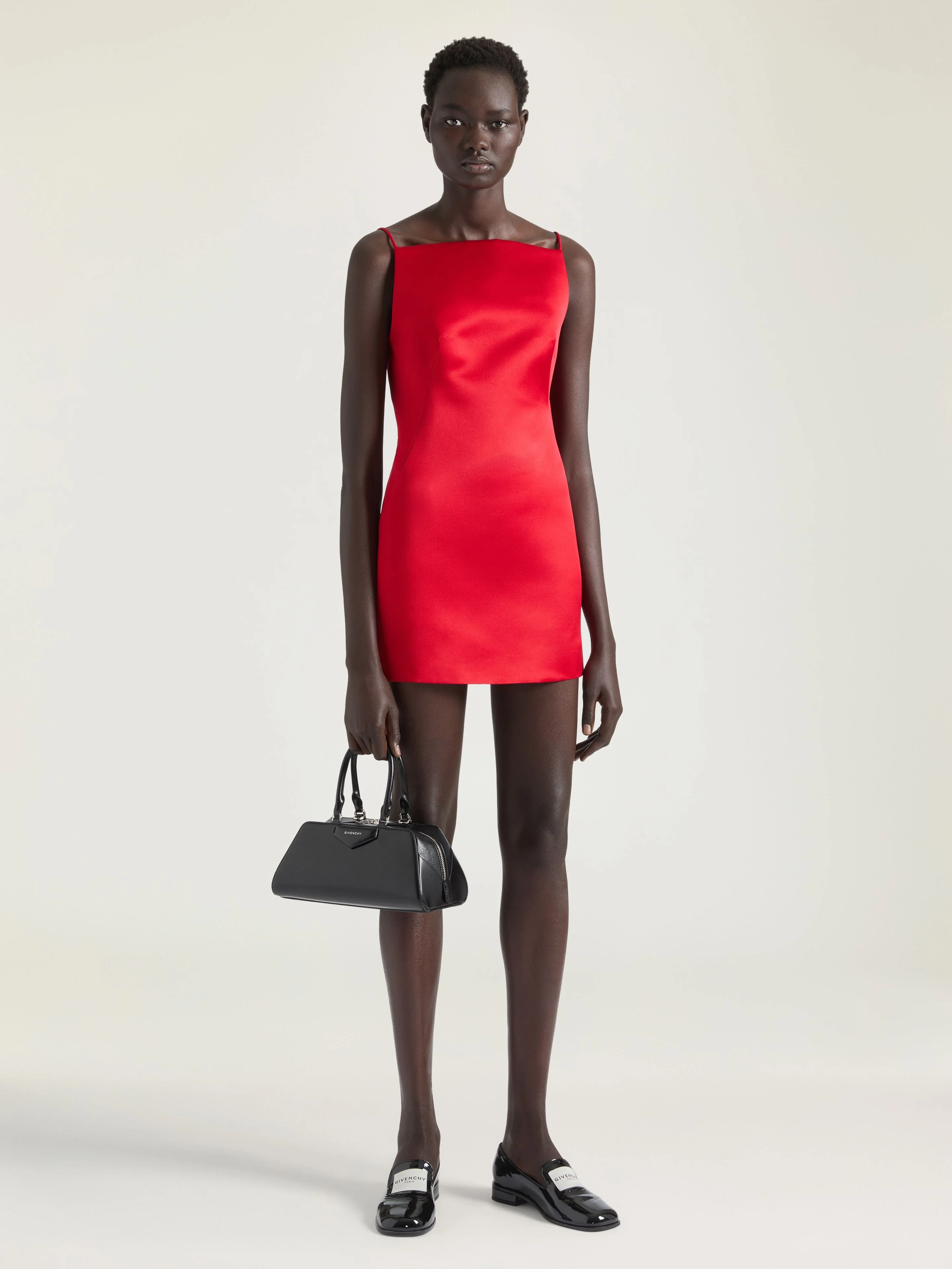 givenchy short dress Givenchy Satin Mini Dress