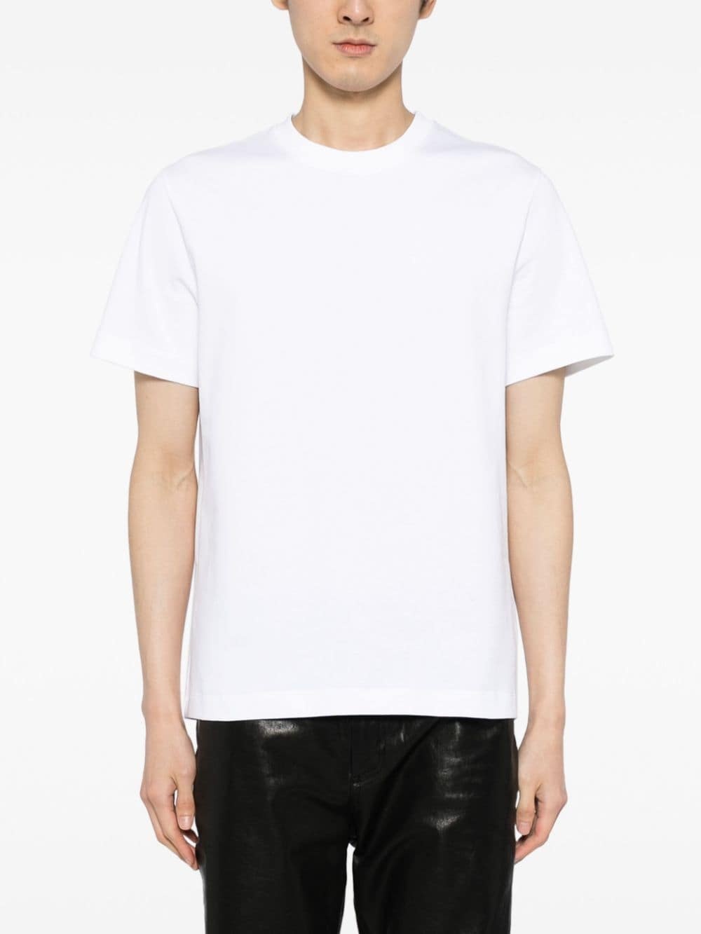logo-print cotton T-shirt - 4