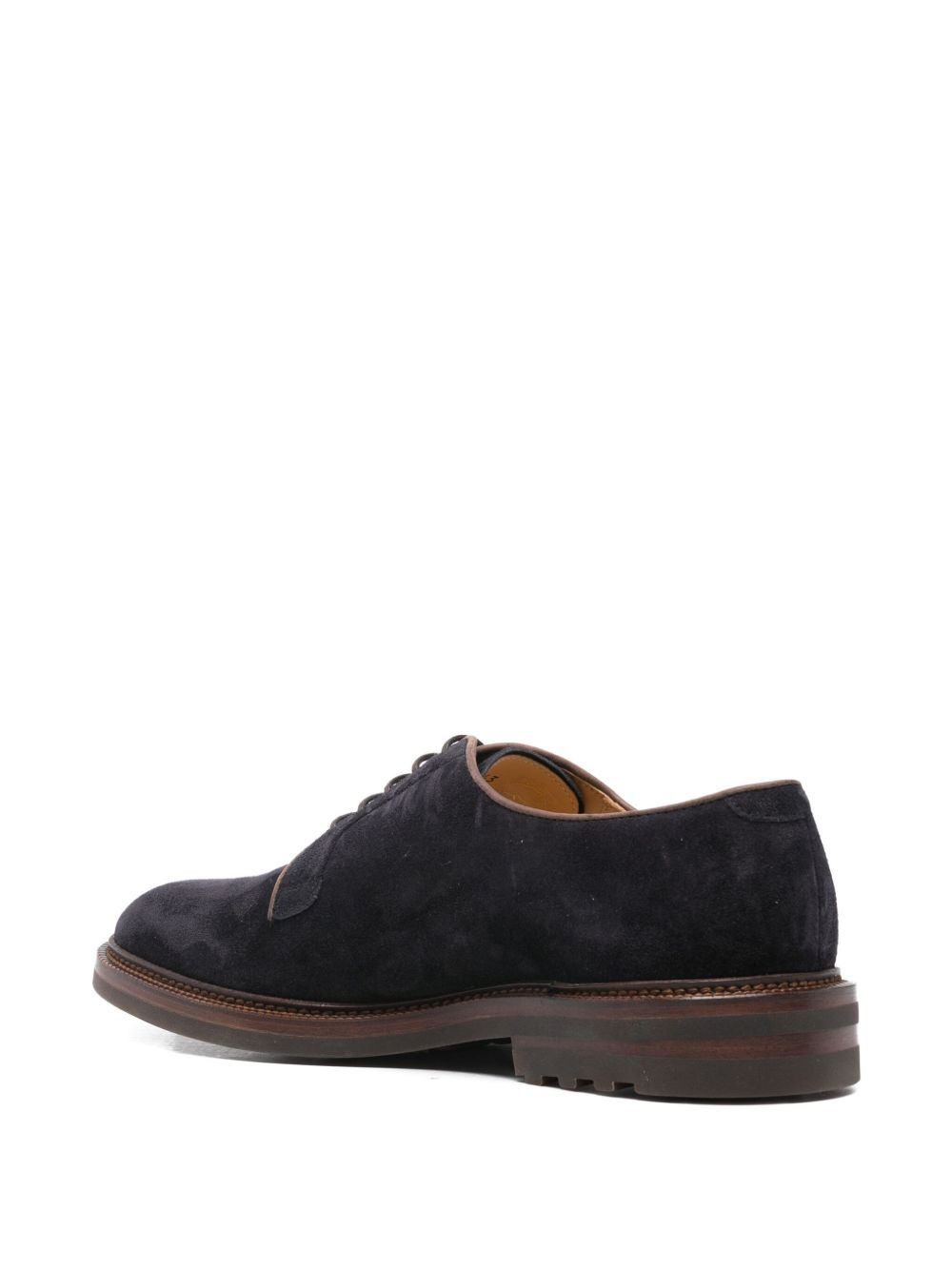 suede lace-up shoes - 3