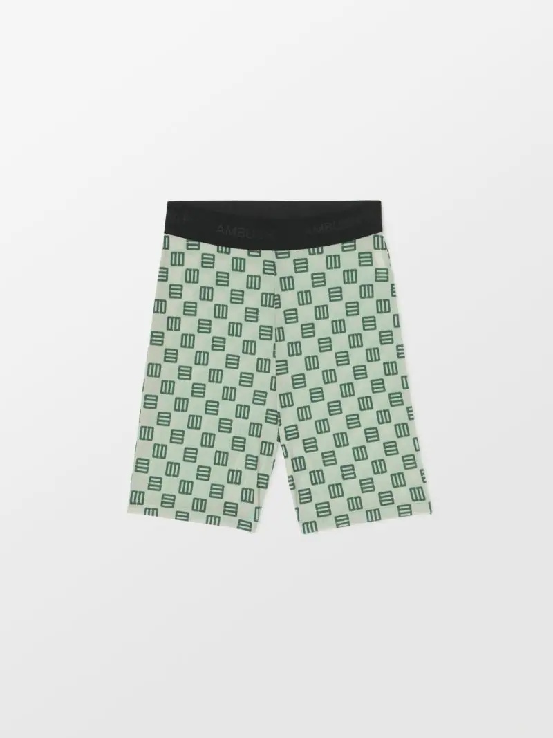 MONOGRAM SHORT LEGGINGS - 1