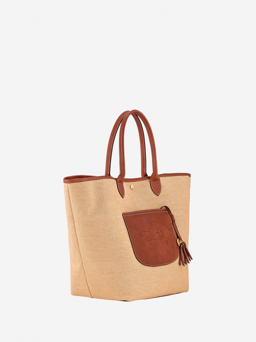 `Le Panier Pliage` Large Basket Bag - 3