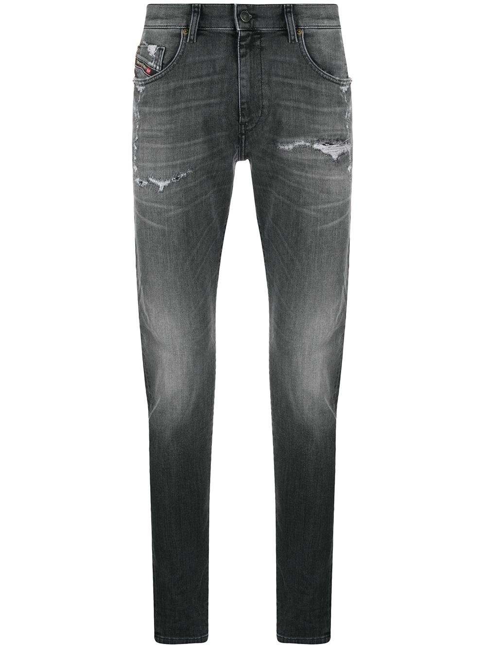 D-Strukt mid-rise slim-fit jeans - 1