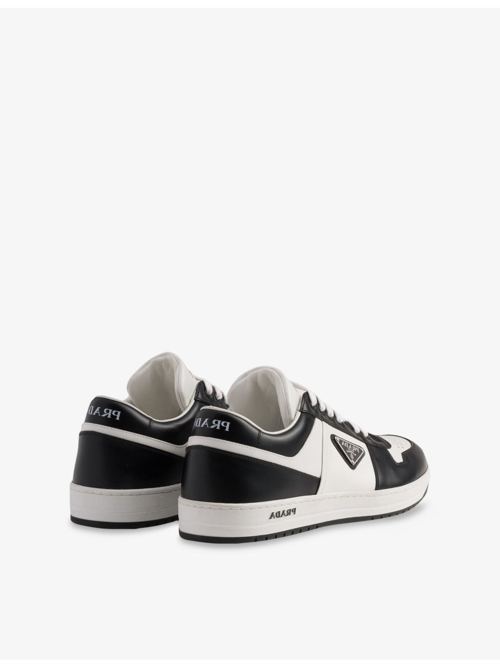 Downtown Leather Low-Top Trainers - 5