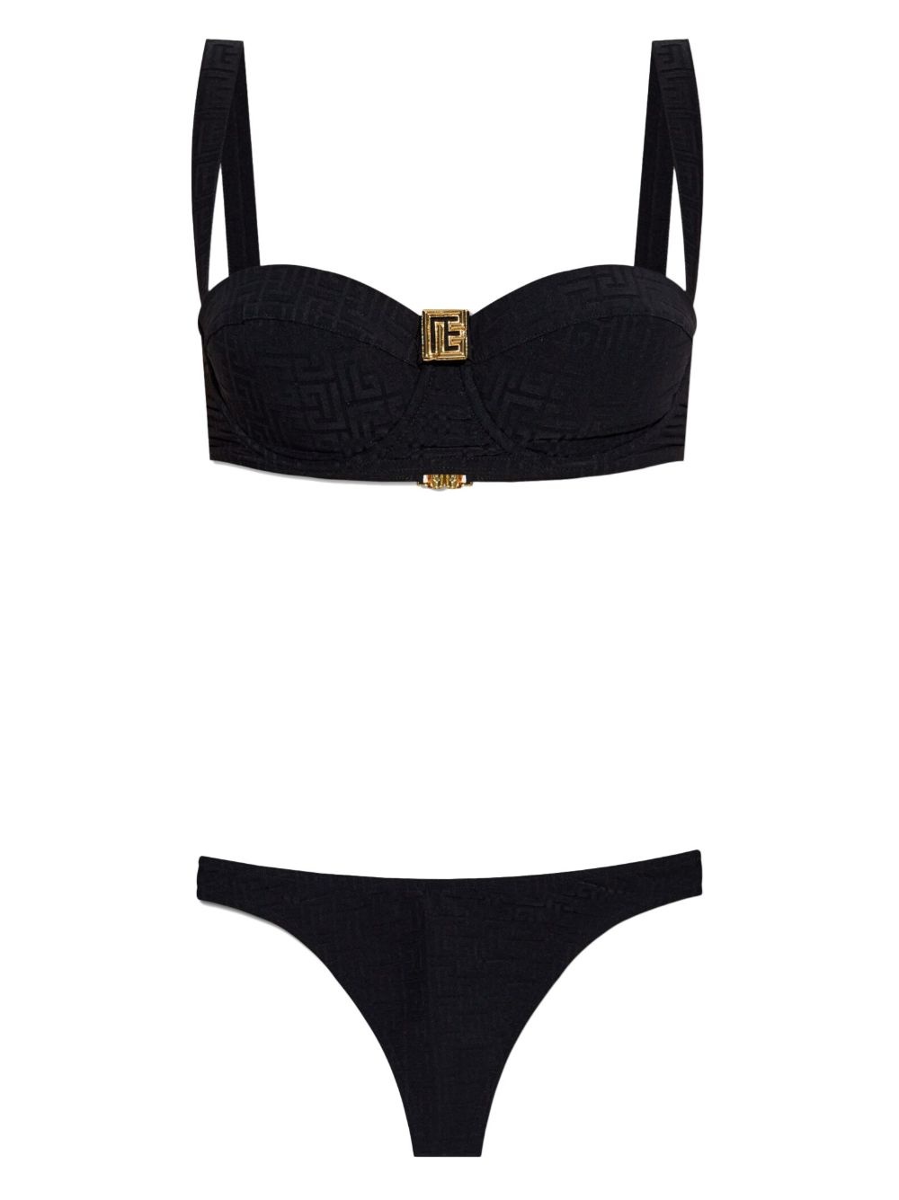 logo plaque bikini - 1