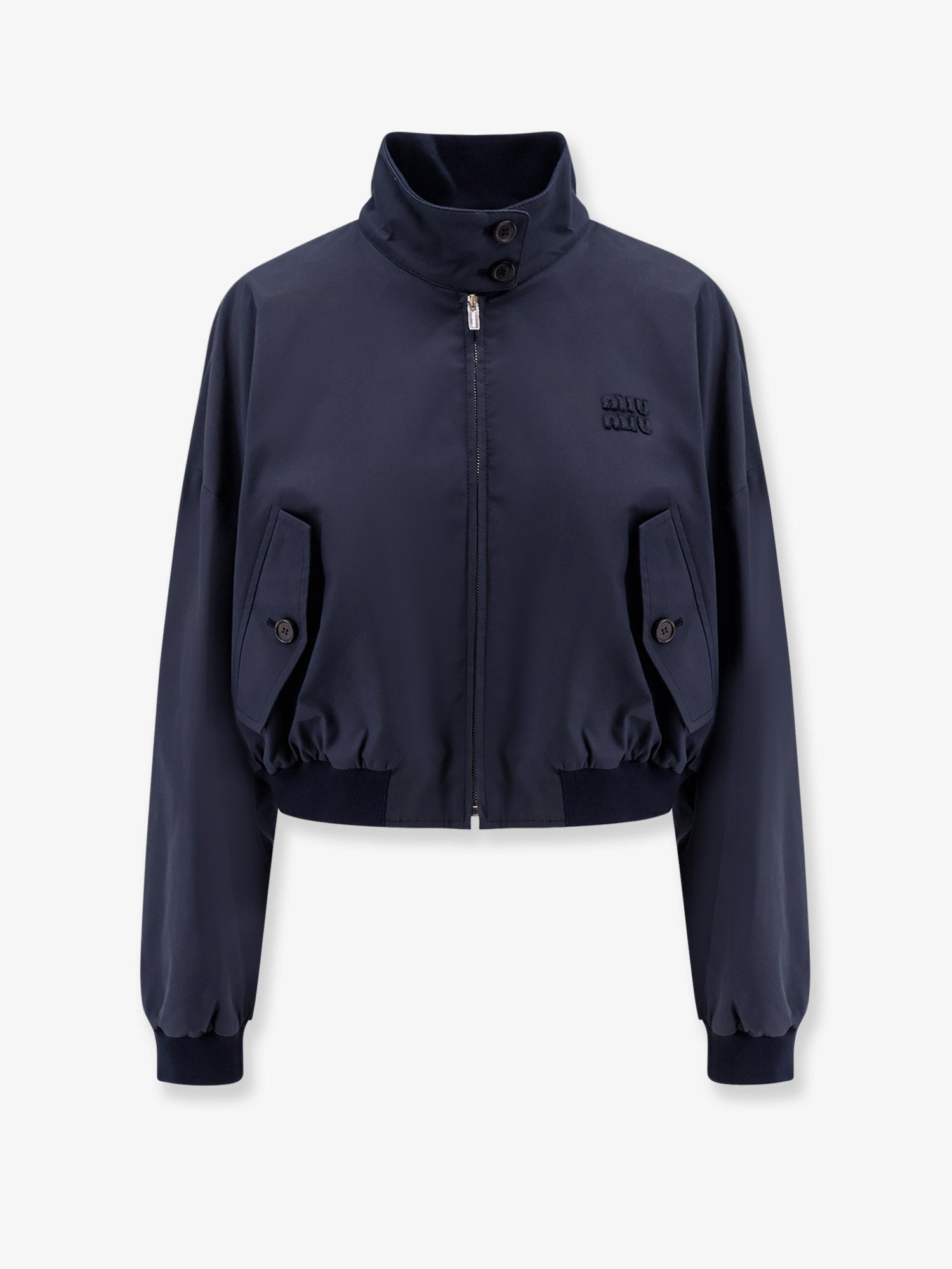 Miu Miu Panama Jacket With Miu Miu Patch - 1