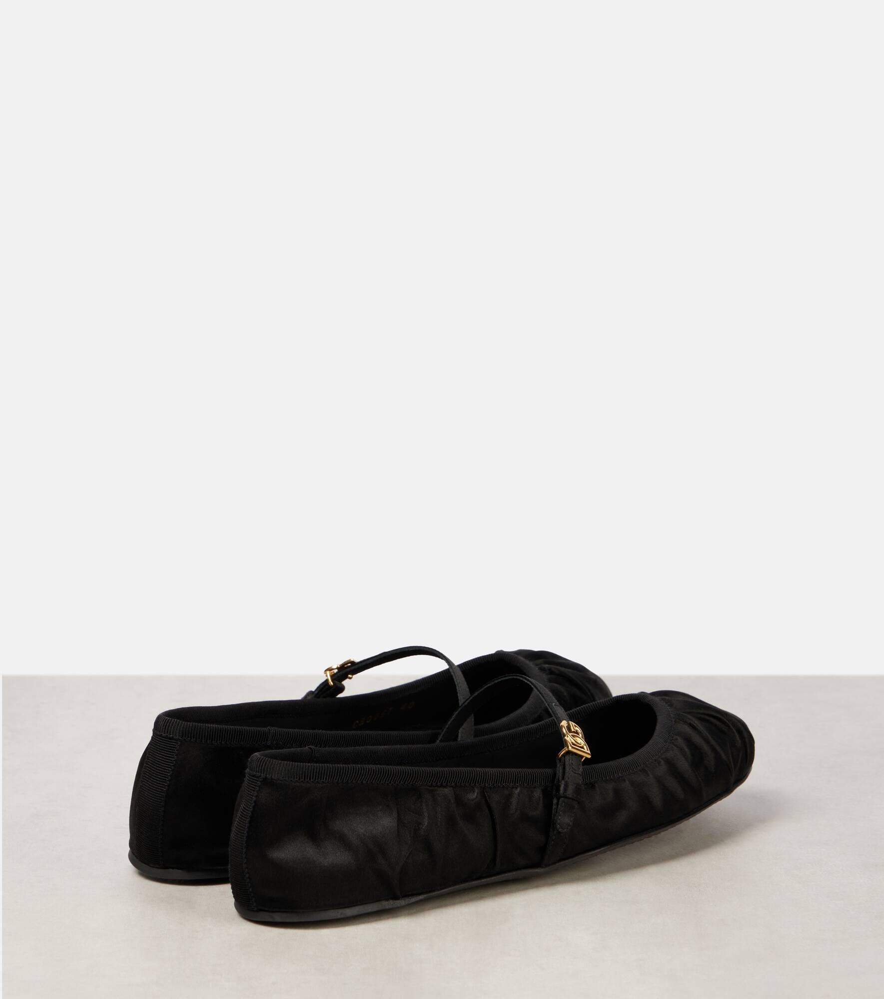 DG satin ballet flats - 2