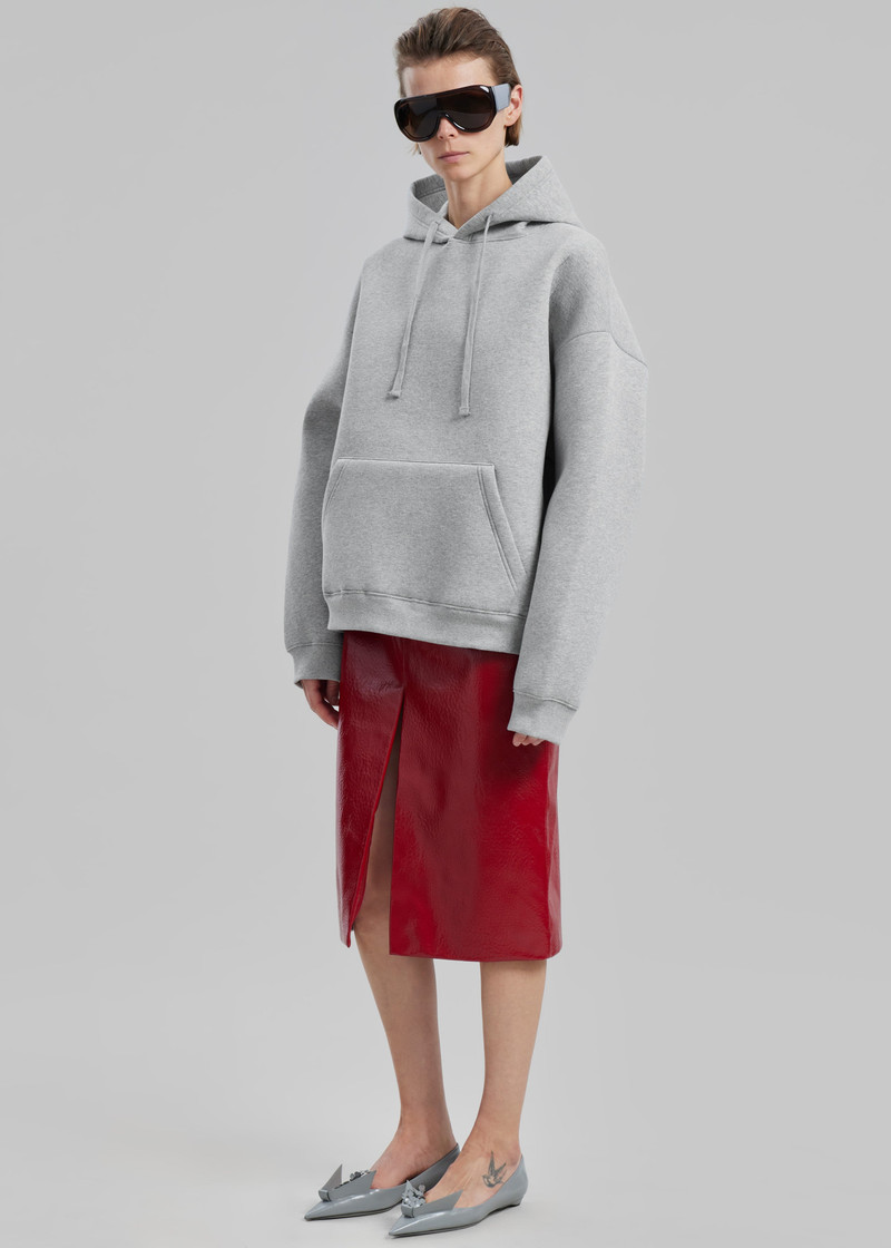 Easton Oversized Hoodie - Light Grey 10