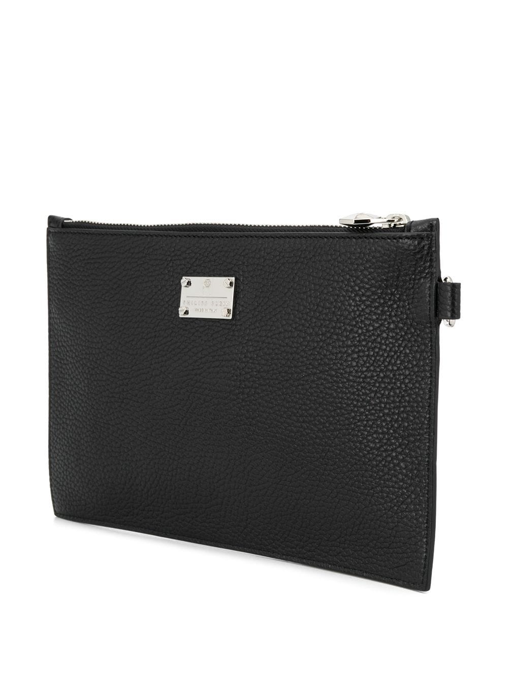 Minudier leather embellished clutch bag - 3