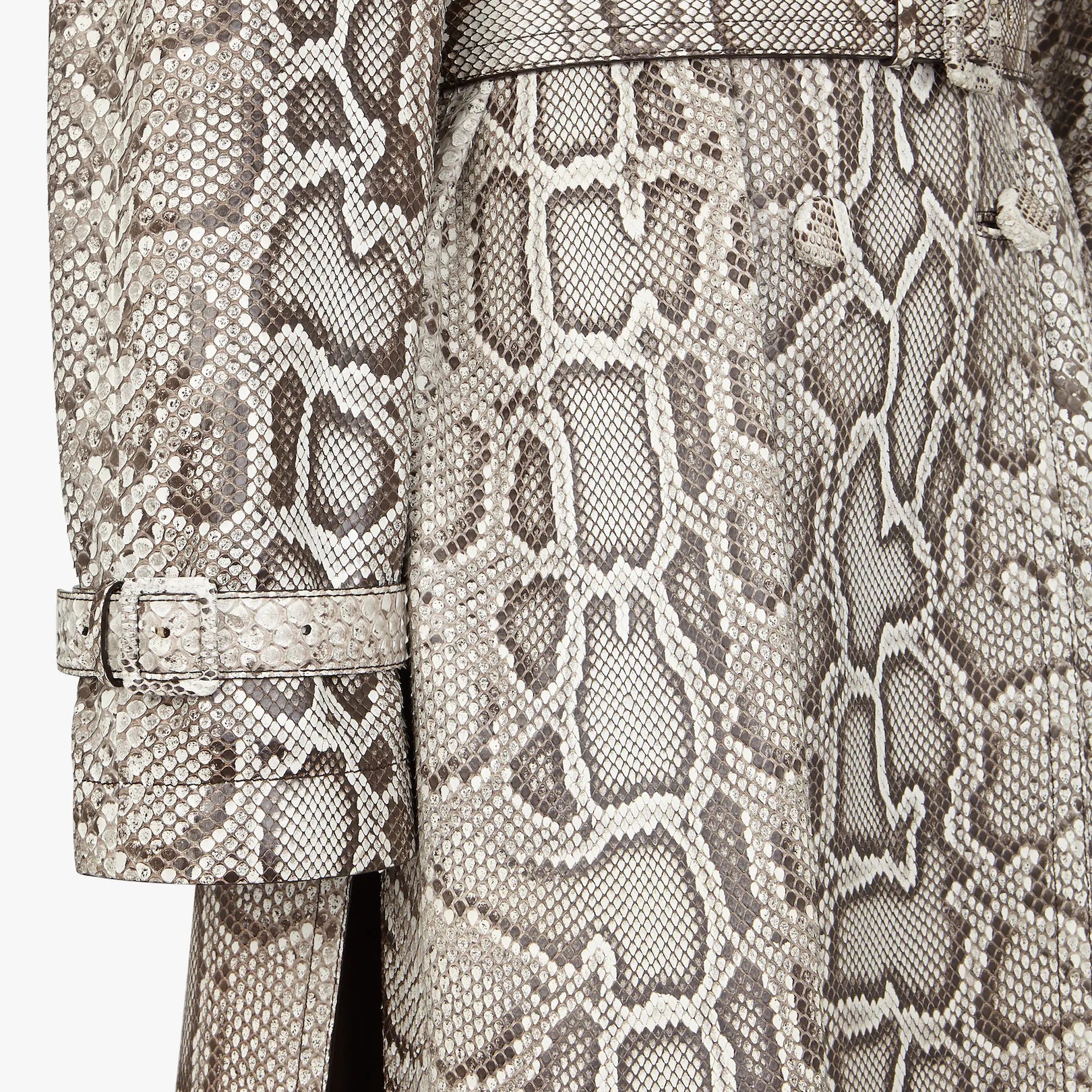 Python trench coat - 3