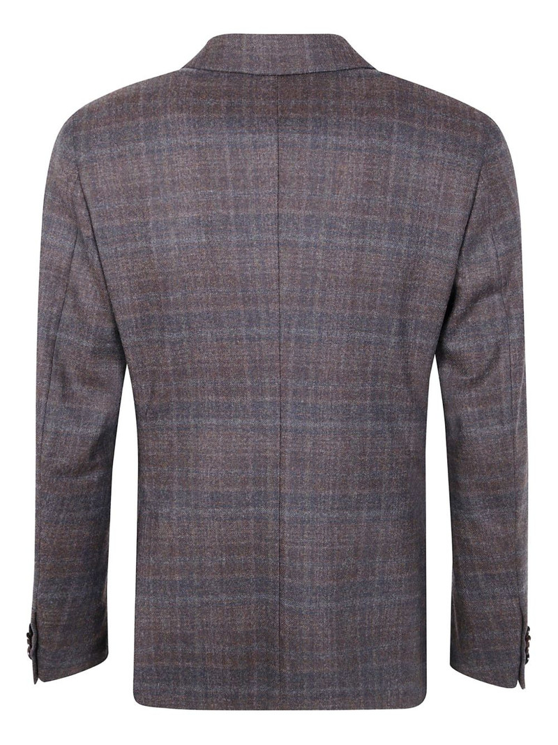 ZEGNA checked wool jacket outlook