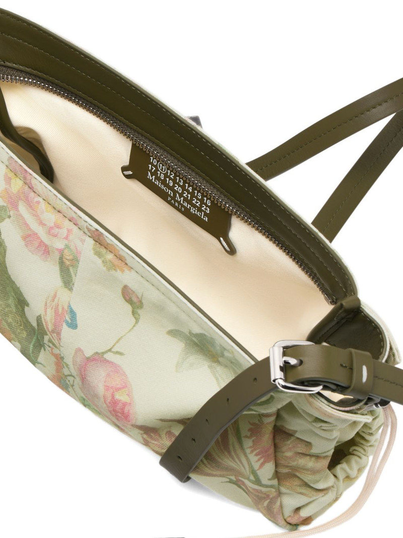 floral drawstring messenger bag 5