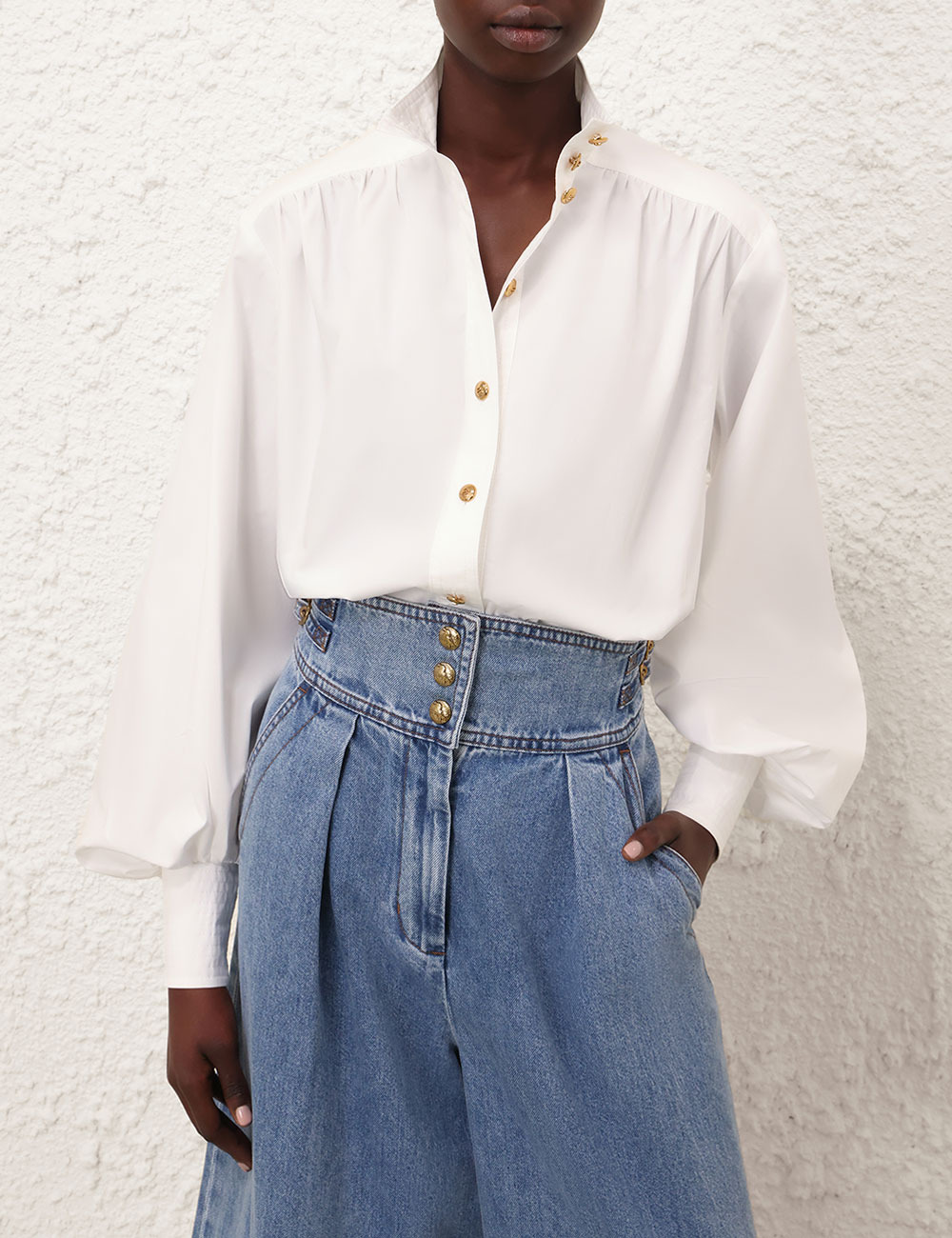 UTILITY BILLOW BLOUSE - 2