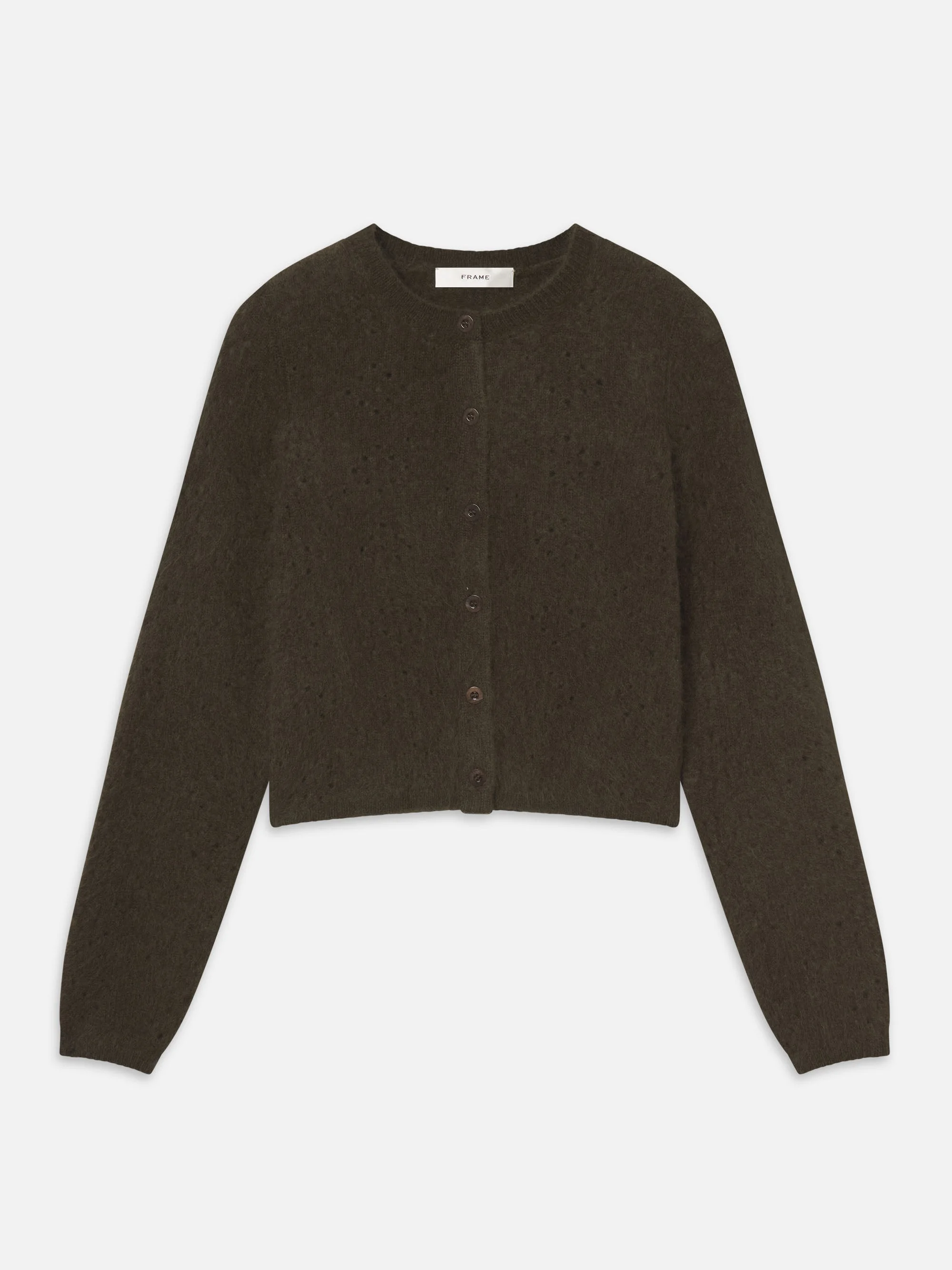 The Cashmere Airy Teddy Cardi - 1