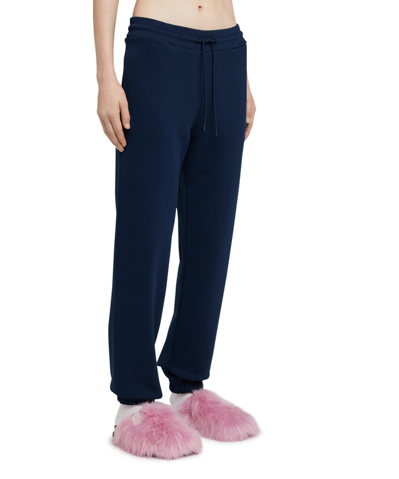 Track pants with high waist and drawstring 4