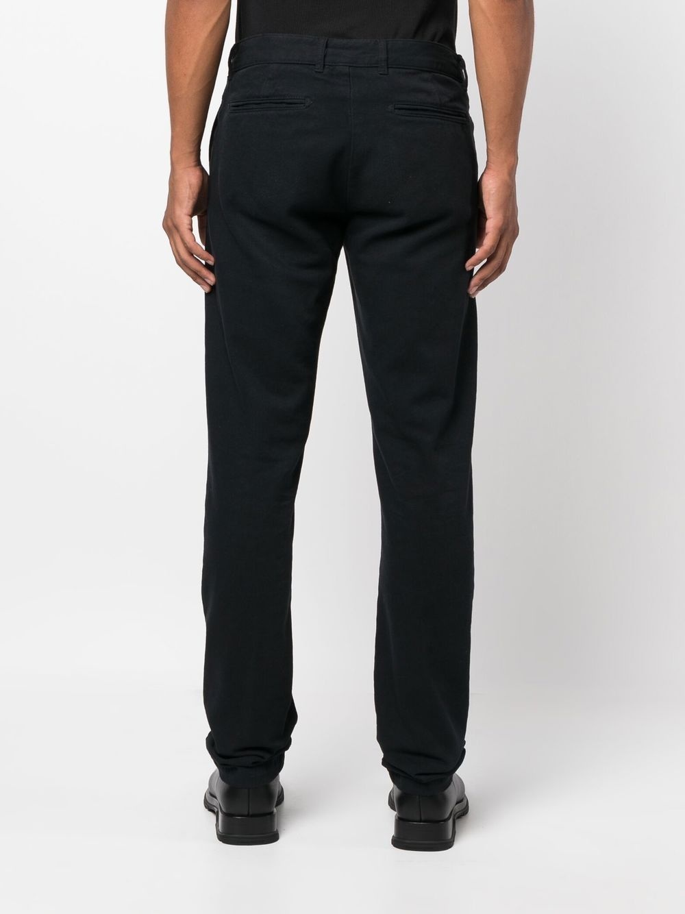 straight-leg cotton-wool trousers - 4