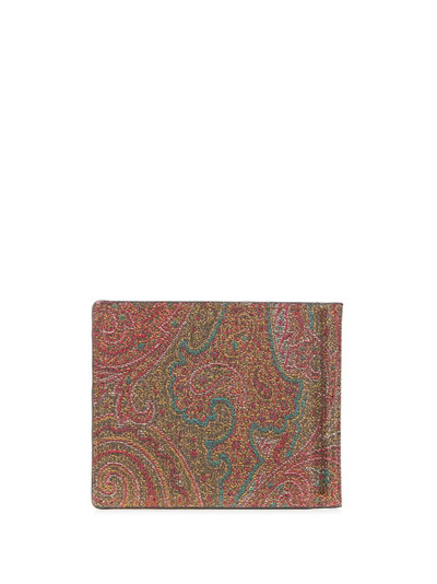 Etro paisley print bifold wallet outlook