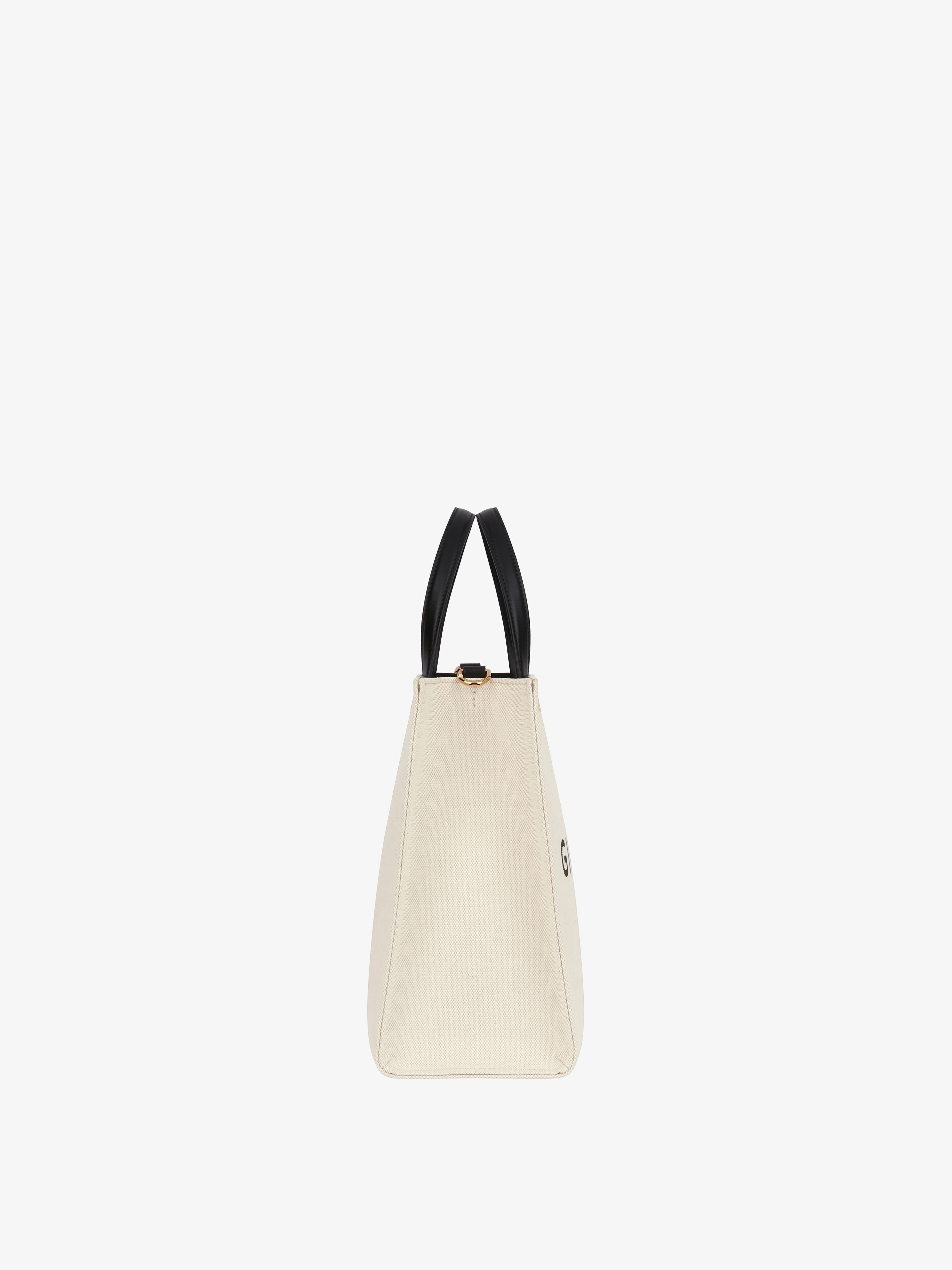 MEDIUM G-TOTE SHOPPING BAG IN CANVAS - 4