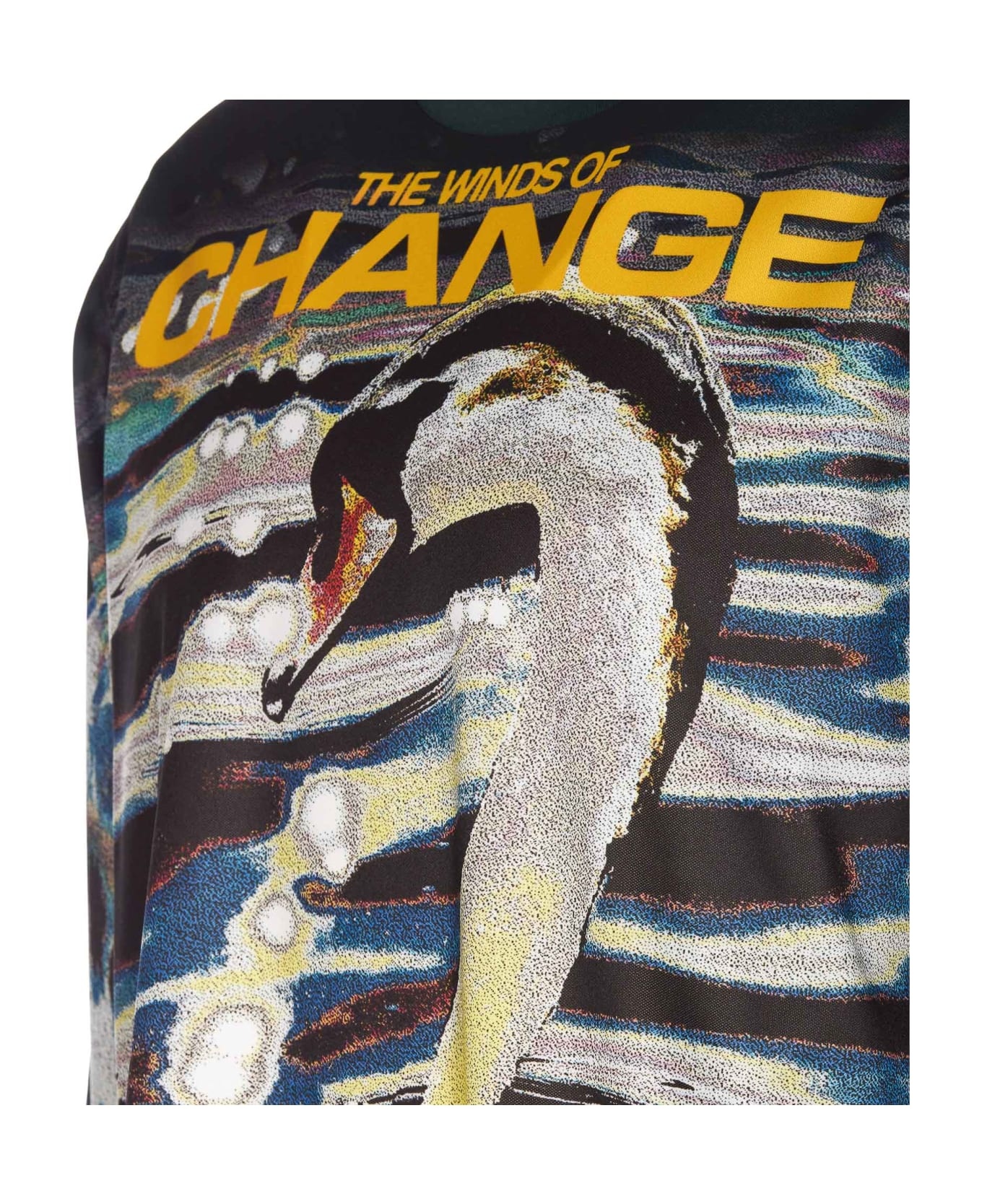 Swan Print Jumper - 3