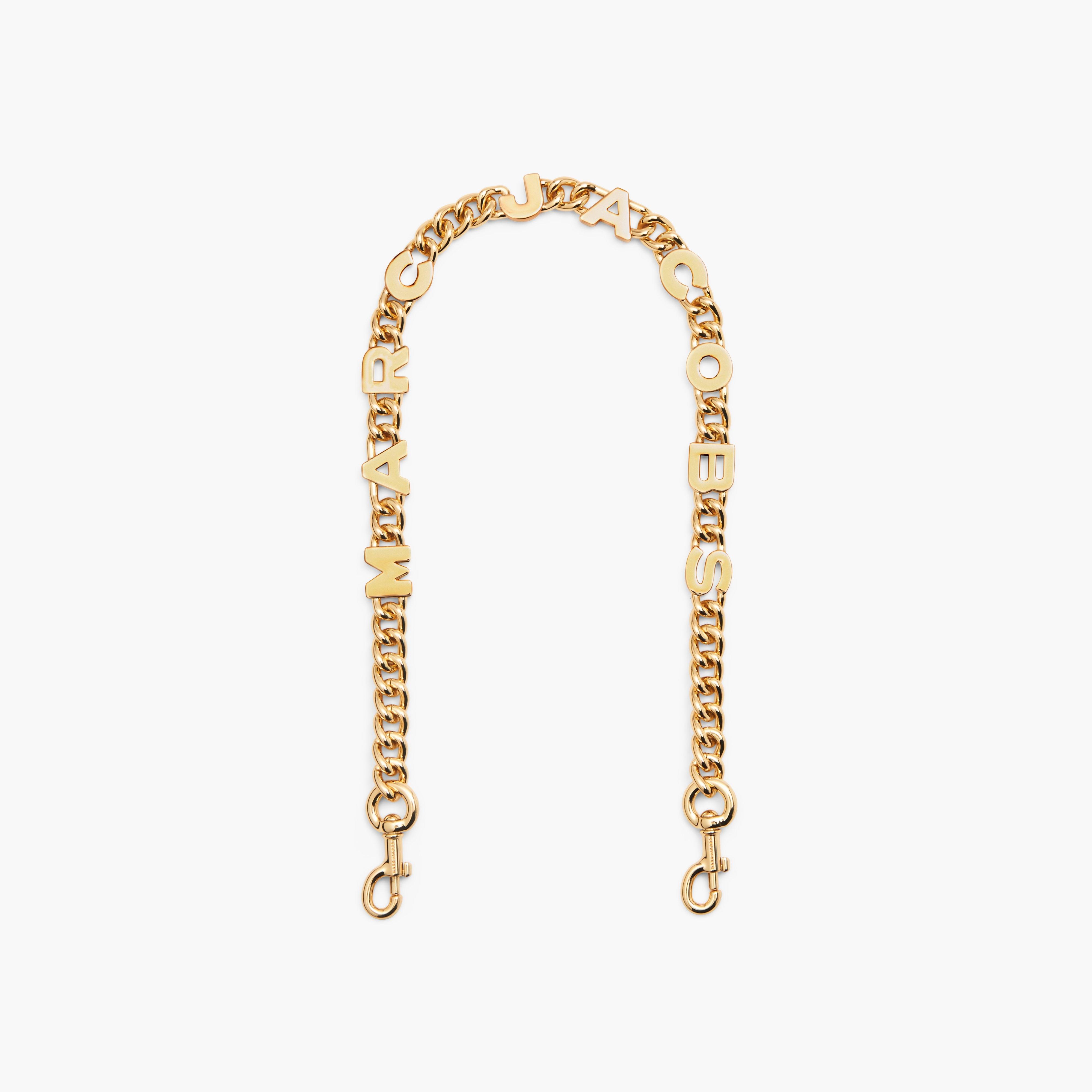 Marc Jacobs THE LOGO CHAIN SHOULDER STRAP | REVERSIBLE
