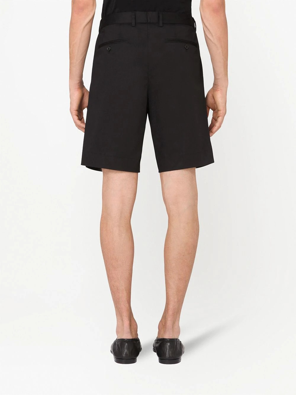 straight-leg Bermuda shorts - 4