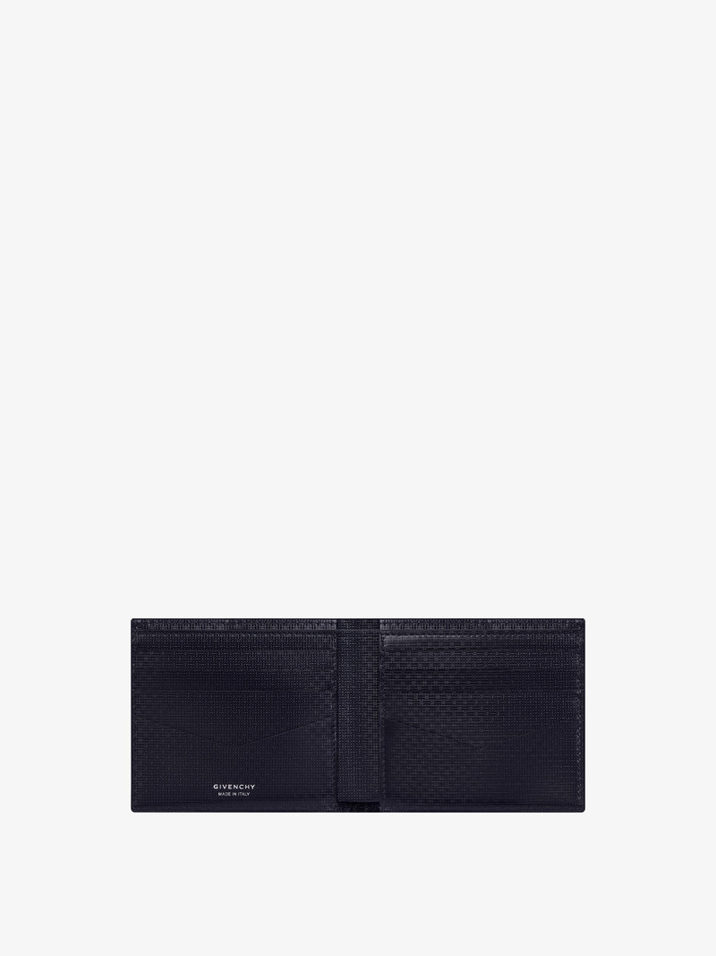 WALLET IN CLASSIC 4G LEATHER 3