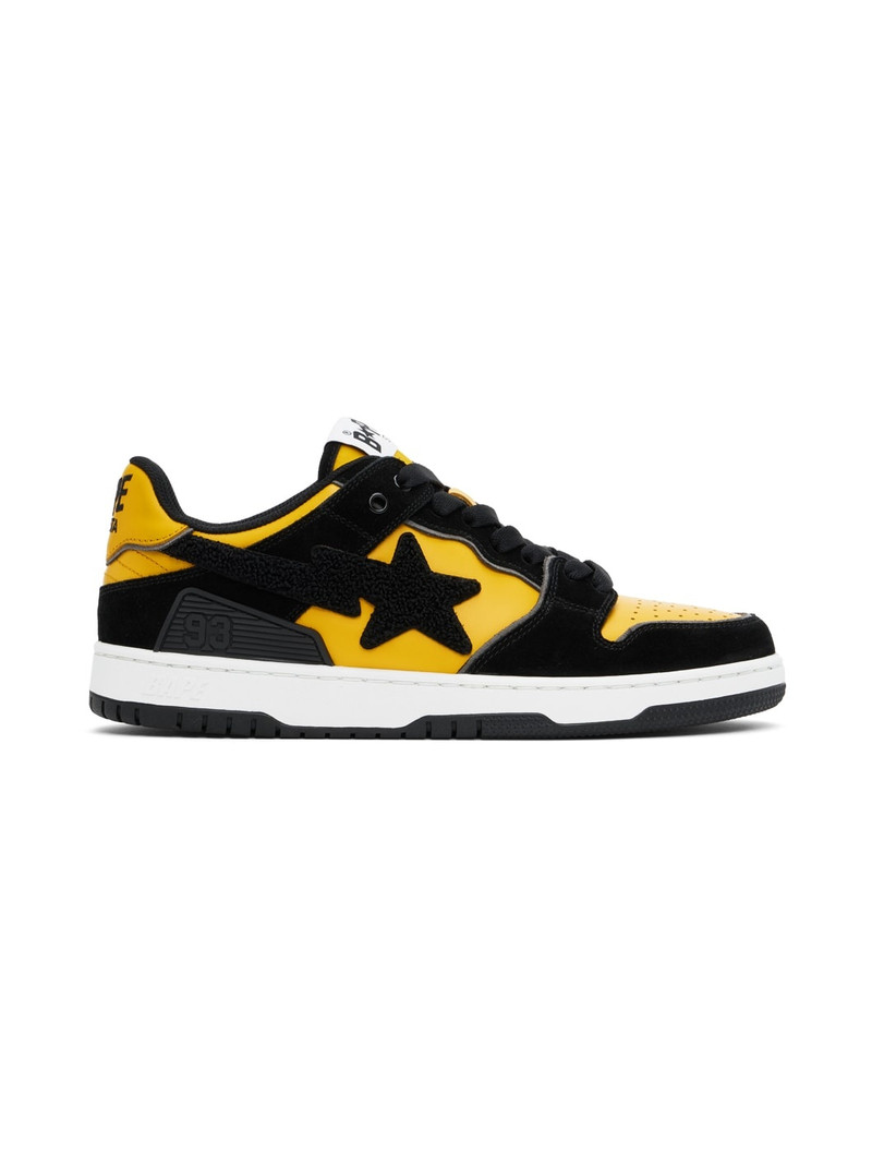 Yellow & Black Sk8 Sta #2 Sneakers - 1