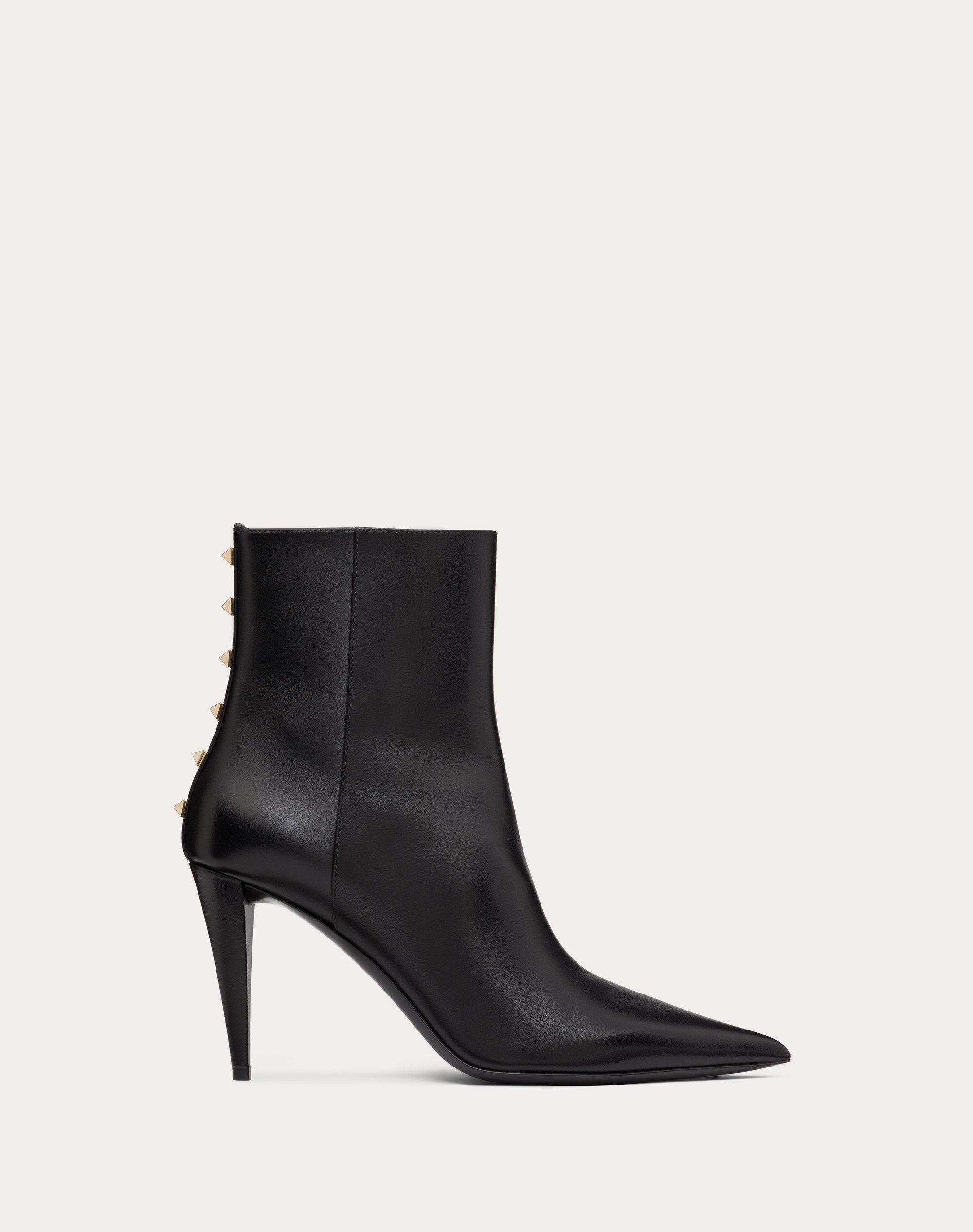 ROCKSTUD CALFSKIN ANKLE BOOT 90 MM - 1