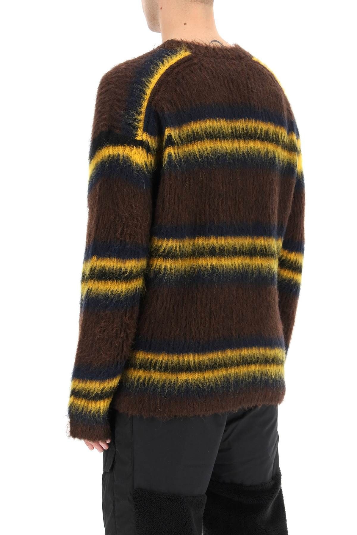 STRIPED ALPACA SWEATER - 4