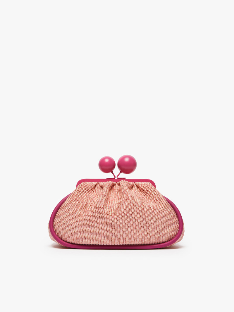 EFEBO Large raffia-look Pasticcino Bag 3