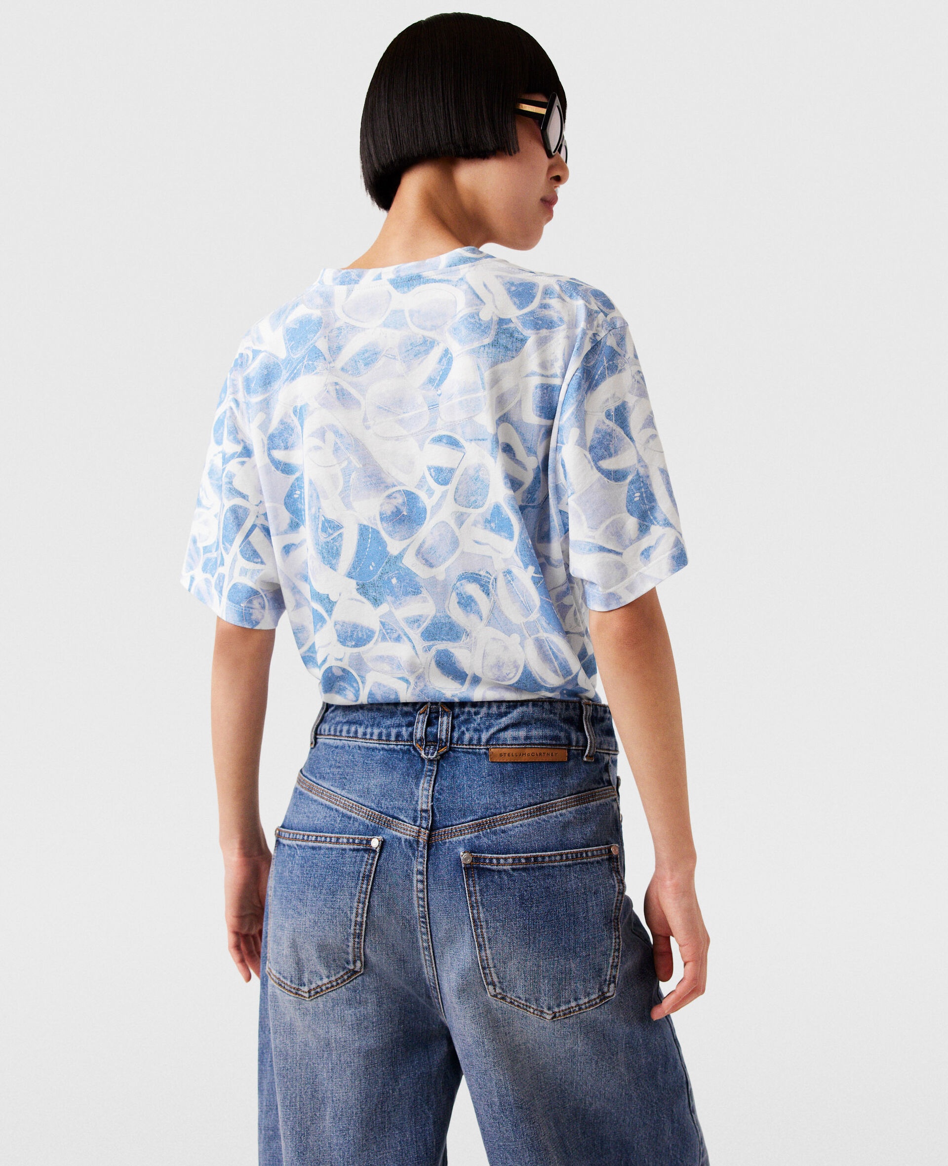 Sunglasses Print Boxy T-Shirt - 4
