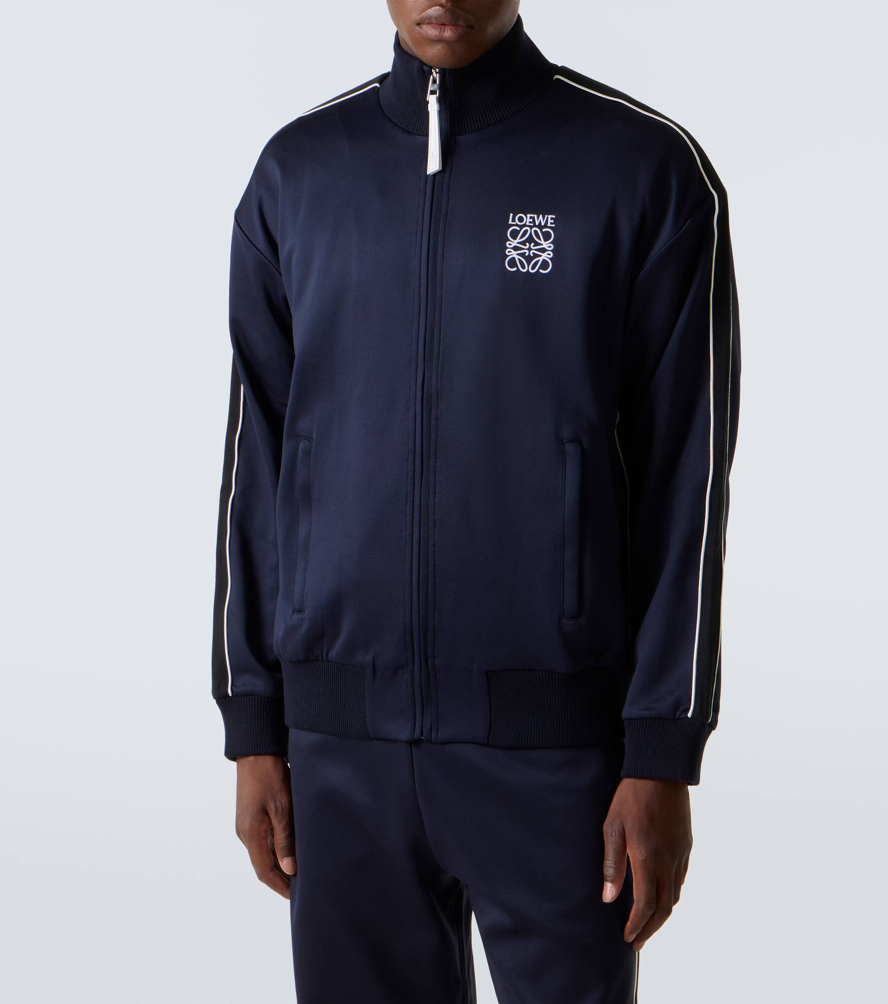Anagram jersey track jacket - 3
