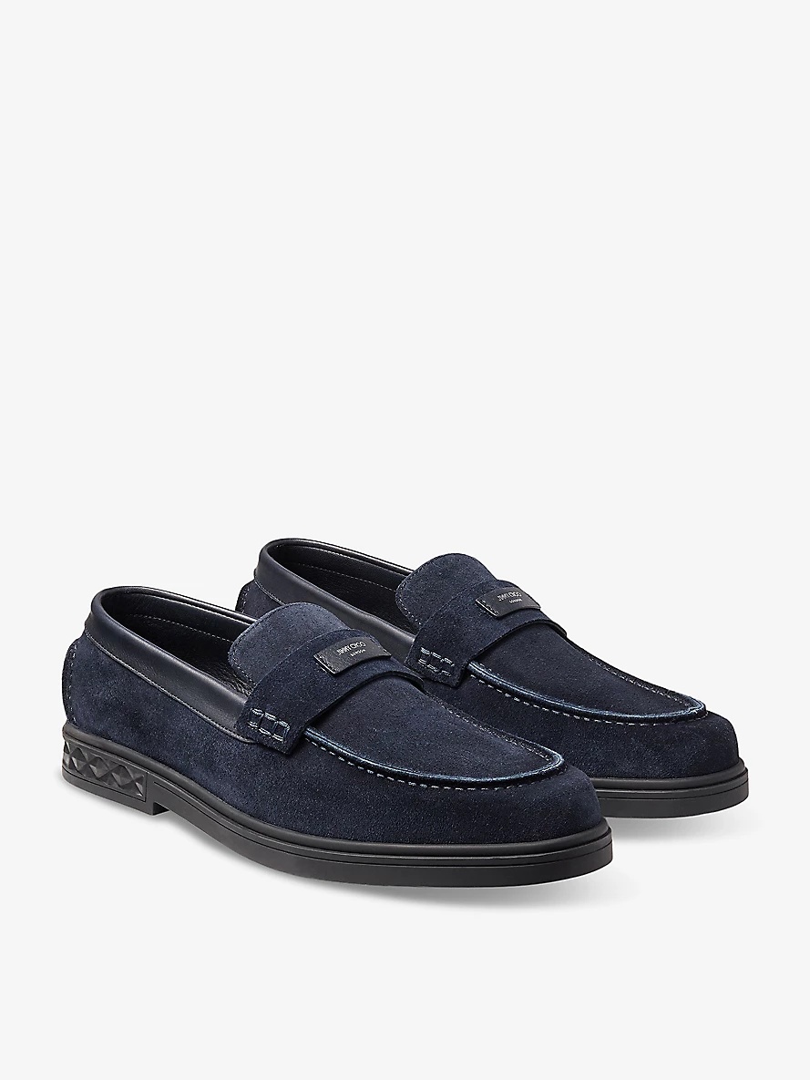 Josh Driver reverse-suede loafers - 3