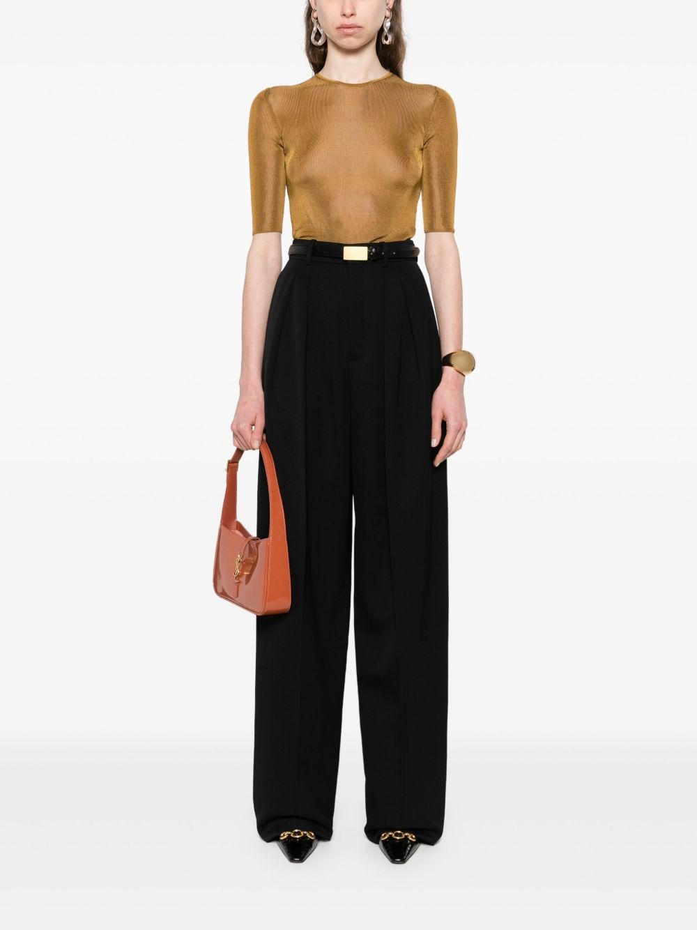 pleated trousers - 2