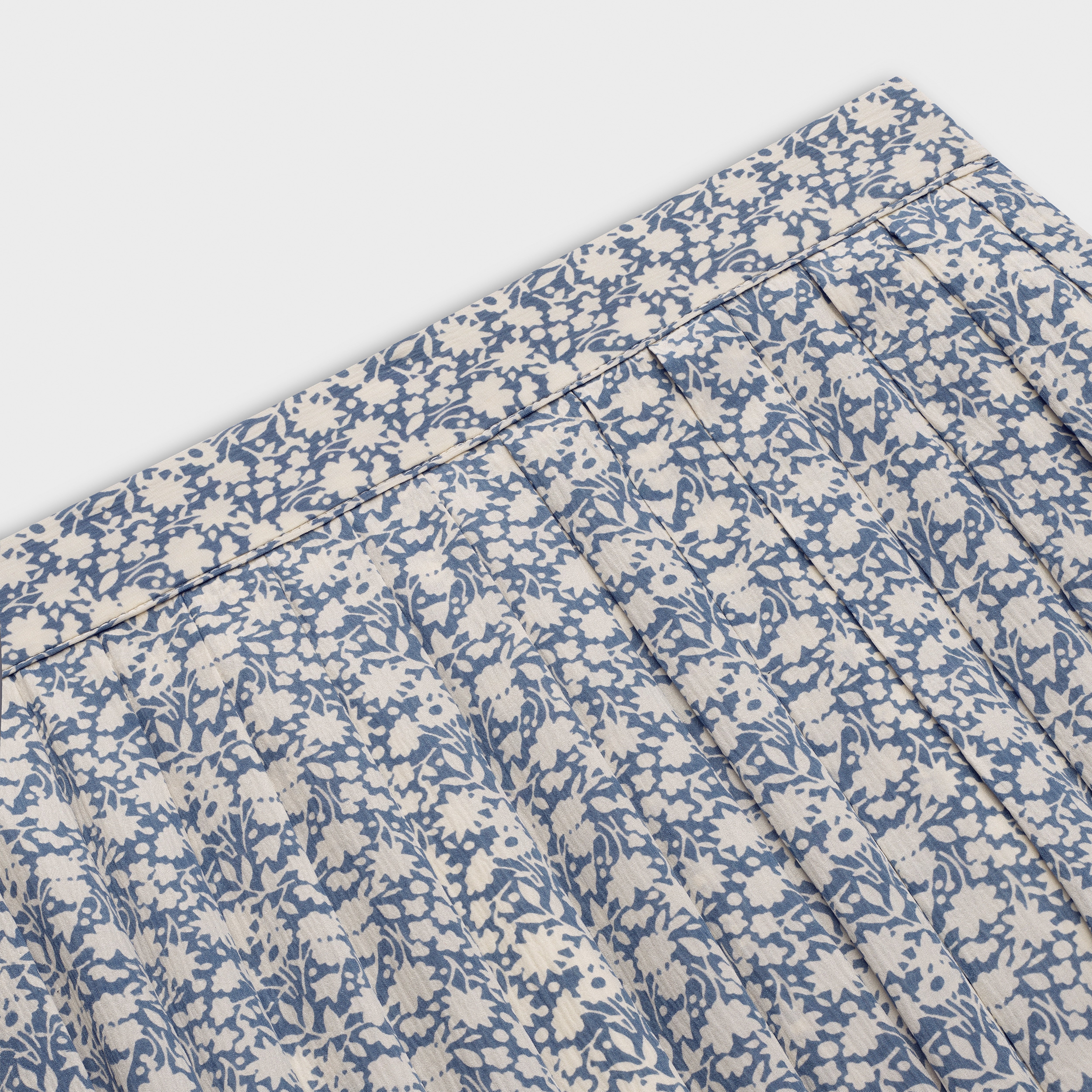 PRAIRIE SKIRT IN PRINTED SILK CREPON - 3