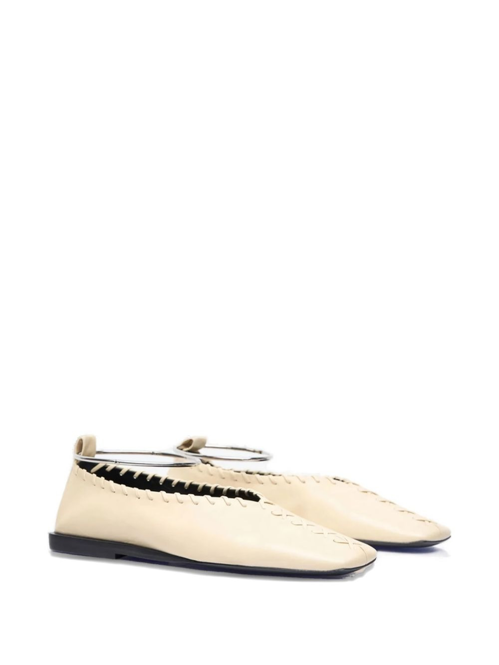 braided ankle-bracelet espadrilles - 2