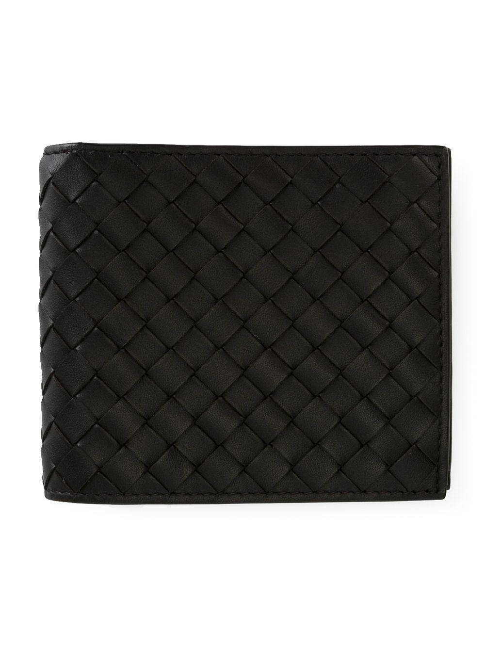 intrecciato weave bifold wallet - 1