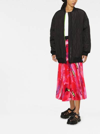 MSGM quilted bomber jacket outlook