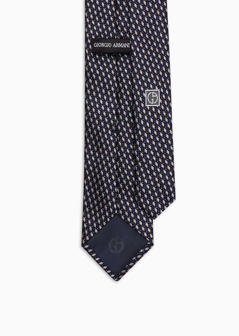 GIORGIO ARMANI Jacquard silk tie outlook