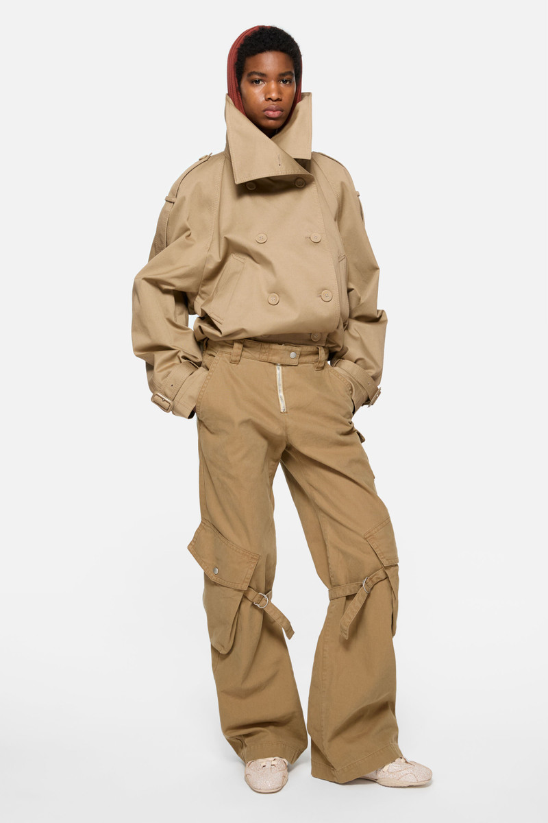 Acne Studios Cargo trousers - Cold beige outlook