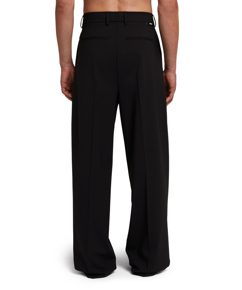 Fresh wool roomy pants 3