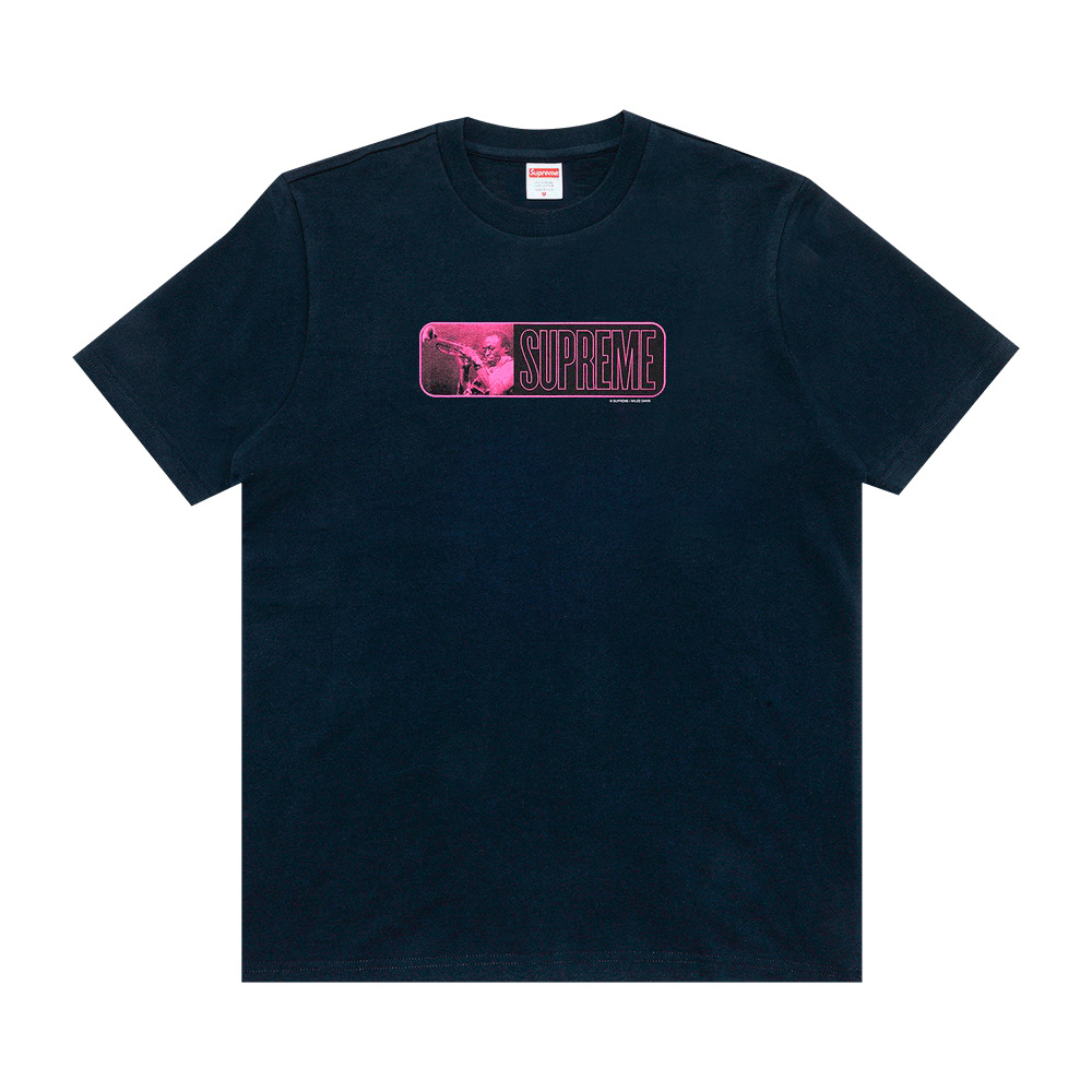 Supreme Miles Davis Tee 'Navy' - 1