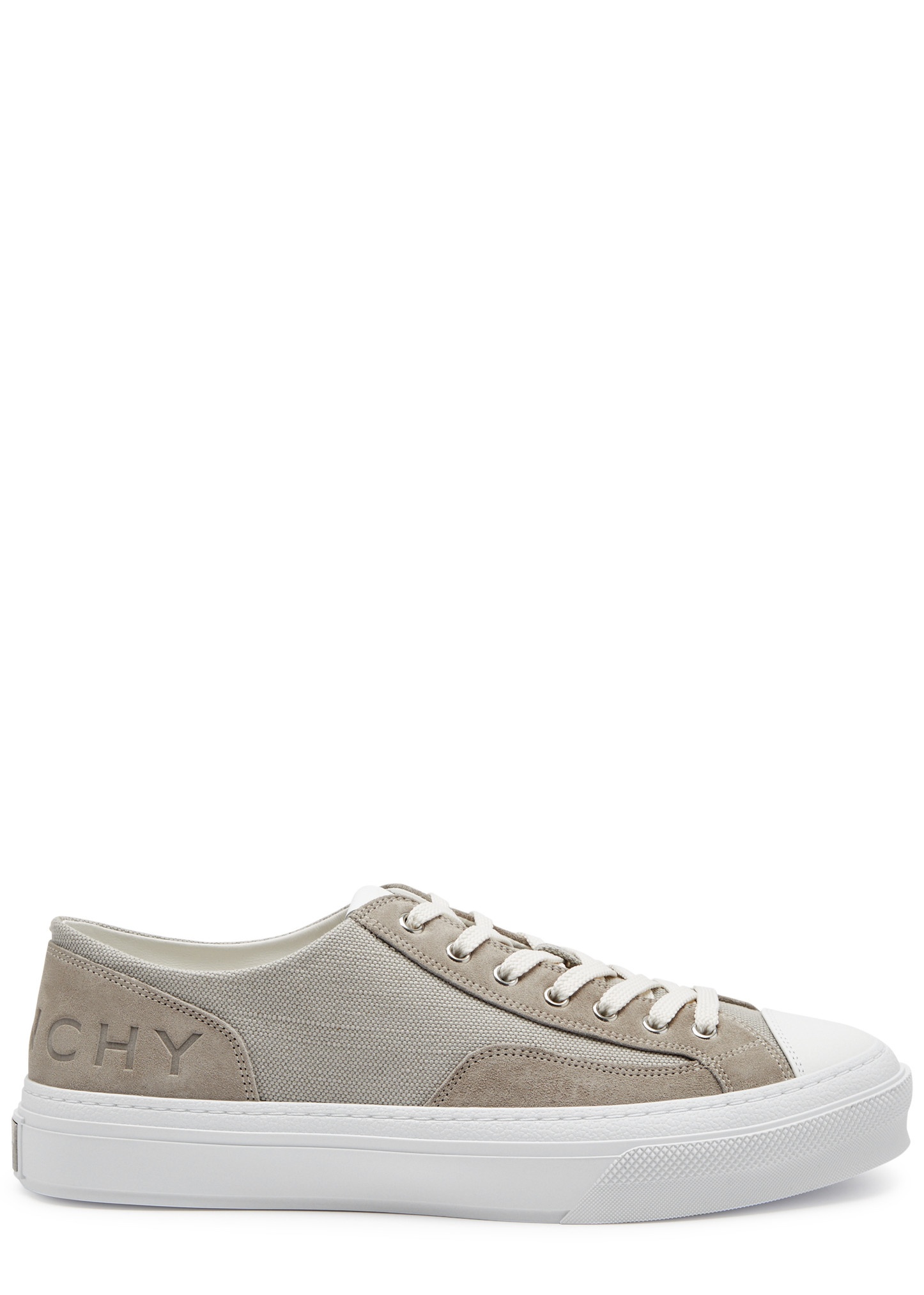 City panelled canvas sneakers - 1