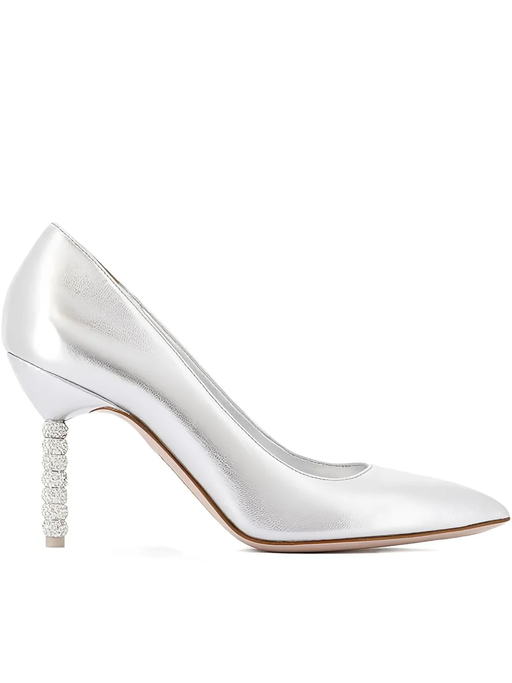 85mm Jasmine embellished pumps - 1
