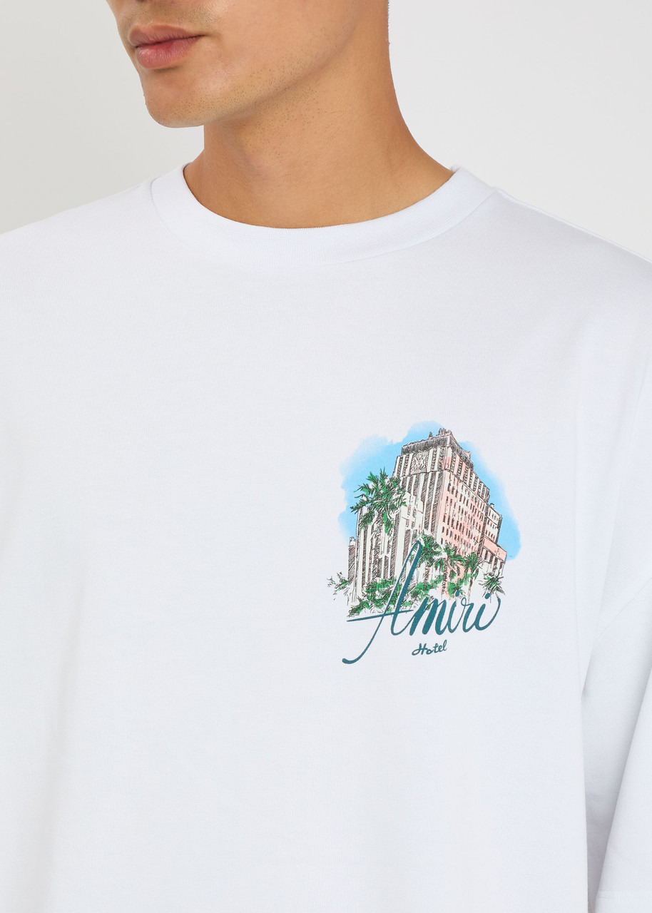 Amiri Hotel Printed Cotton T-shirt - 5