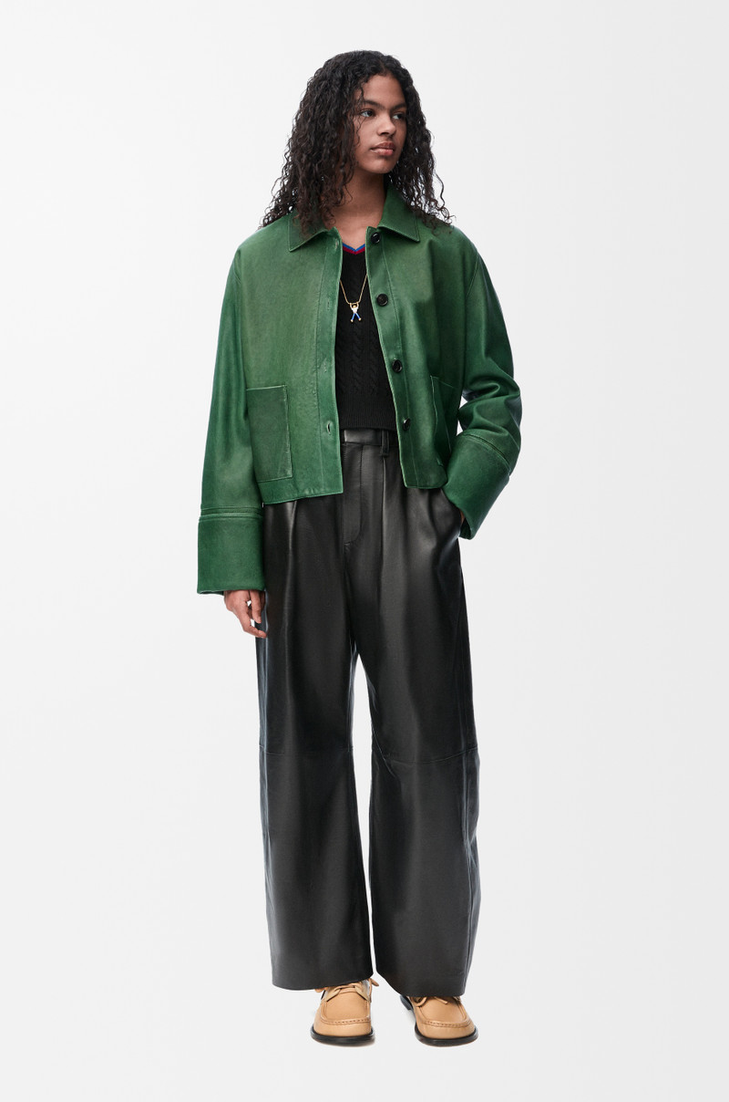 Loewe Turn-up jacket in nappa lambskin outlook