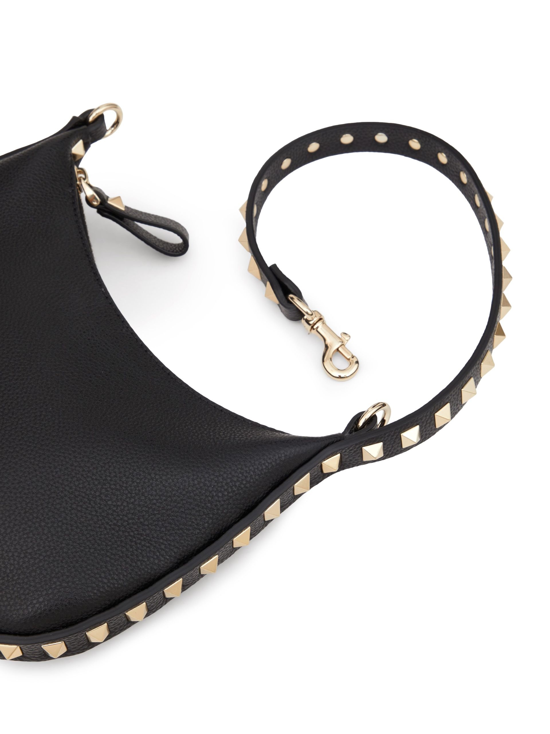 Black Rockstud Mini Shoulder bag - 5