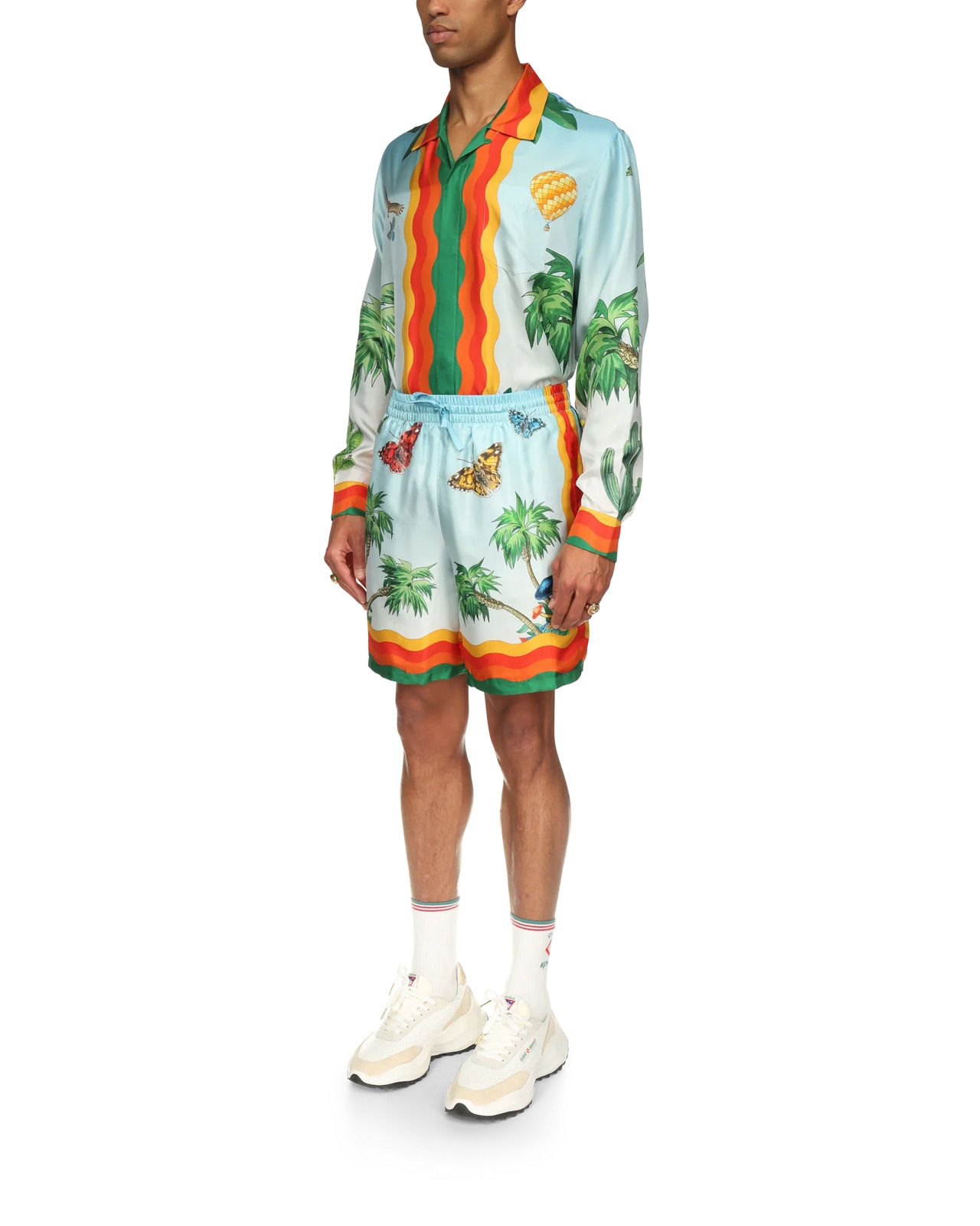 Palm Springs Tennis Club Silk Shorts - 3