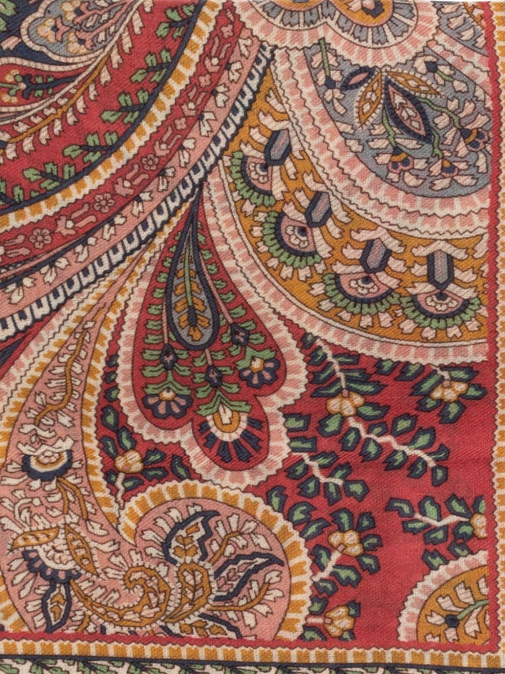 paisley-print scarf - 3