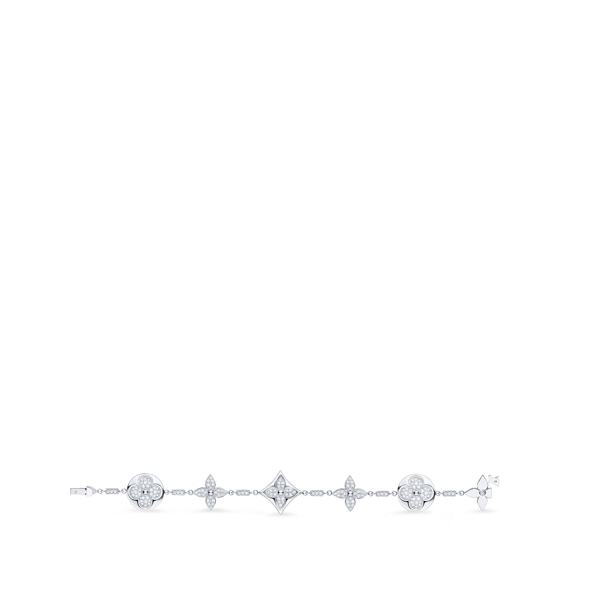 DIAMOND BLOSSOM BRACELET, WHITE GOLD AND DIAMONDS - 2