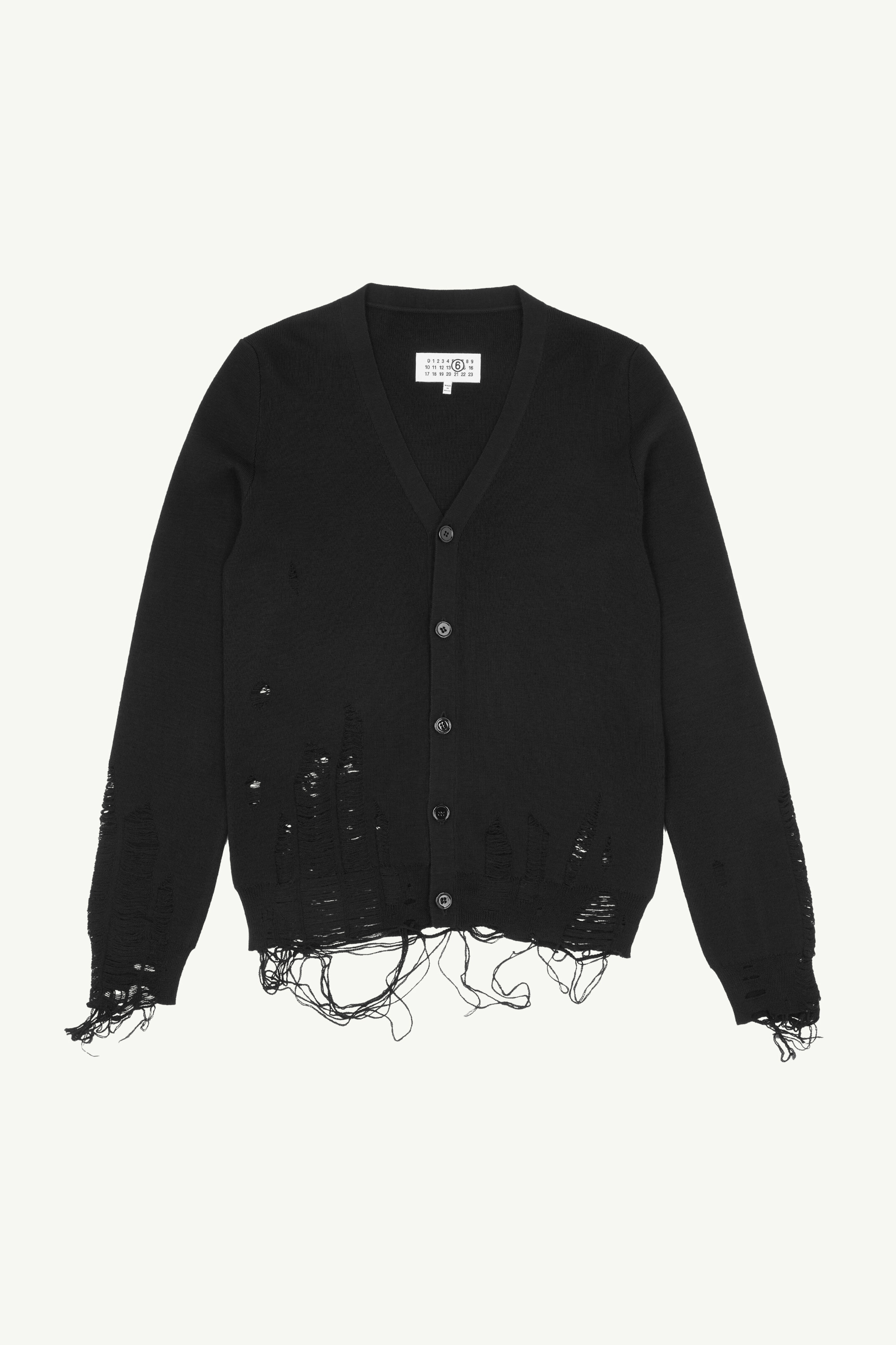 Distressed Cardigan - 1
